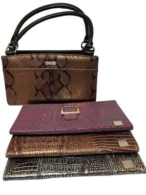 Miche Classic Purse & 4 Interchangeable Attachments Crocodile Prints